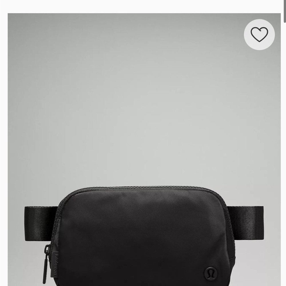 lululemon athletica Black Belt Bag for